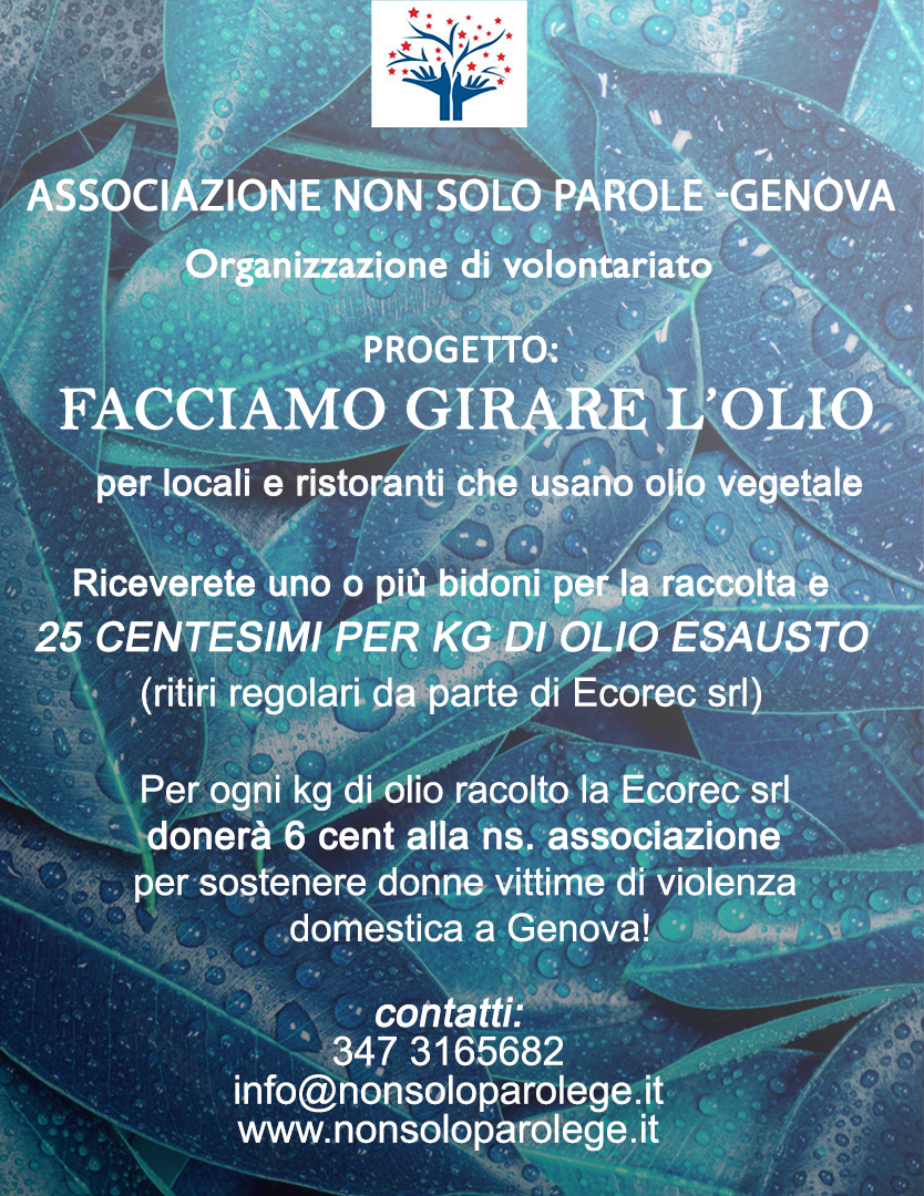 Facciamo girare l’olio!